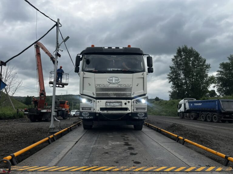 Цифровой измерительный комплекс с автомобильными весами введен в строй на разрезе в Кузбассе